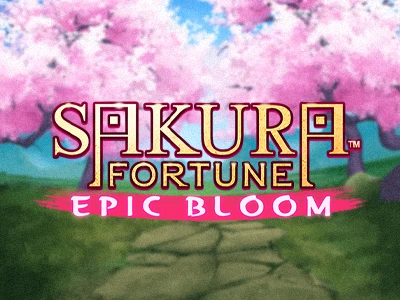 Sakura Fortune Epic Bloom Slot Logo