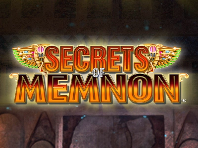 Secrets of Memnon Slot Logo