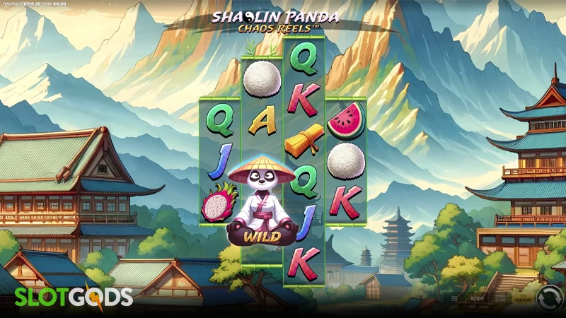 A screenshot of Shaolin Panda gameplay