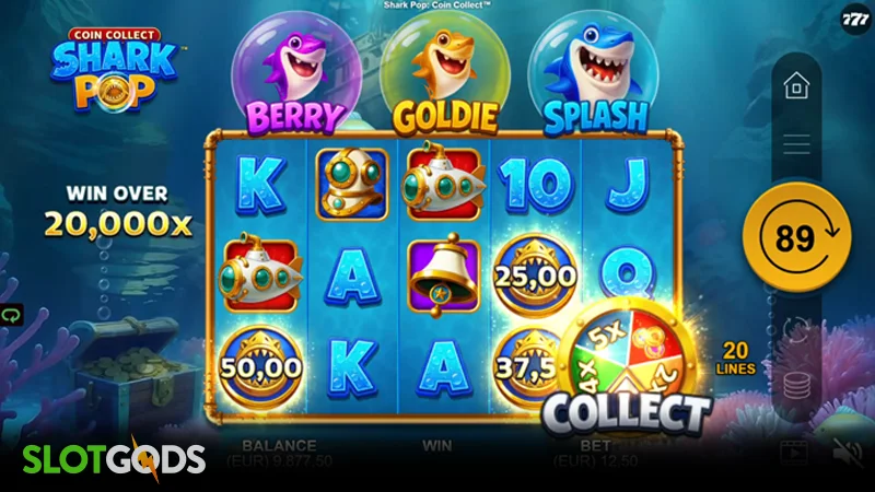 slot feature screenshot
