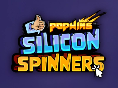 Silicon Spinners Slot Logo