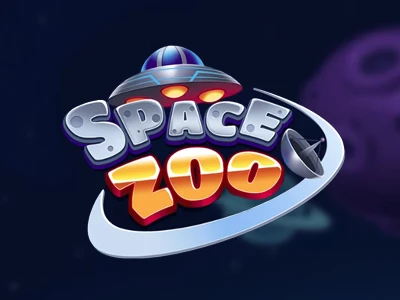 Space Zoo Slot Logo