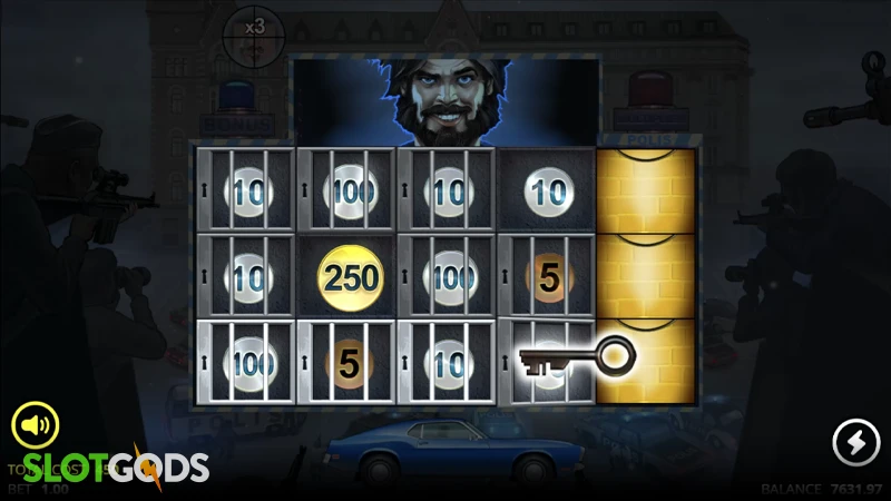 A screenshot of Stockholm Syndrome slot polis feature