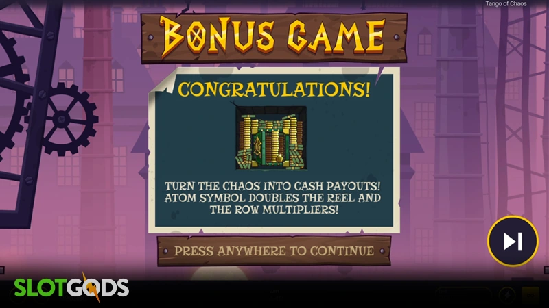 slot feature screenshot