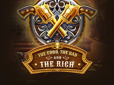 The Good, The Bad and The Rich Slot Logo