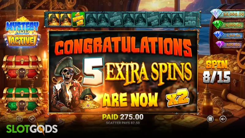 slot feature screenshot