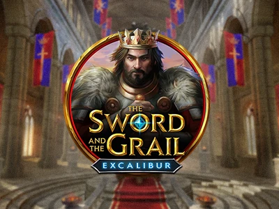 The Sword and the Grail Excalibur Slot Logo