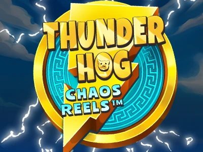 Thunder Hog Chaos Reels Slot Logo