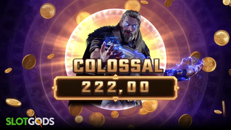 A screenshot of a big win in Thunderstruck Gold Extreme slot