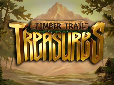 Timber Trail Treasures Slot Logo