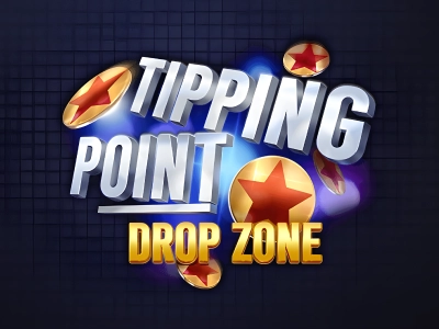 Tipping Point Drop Zone Slot Logo