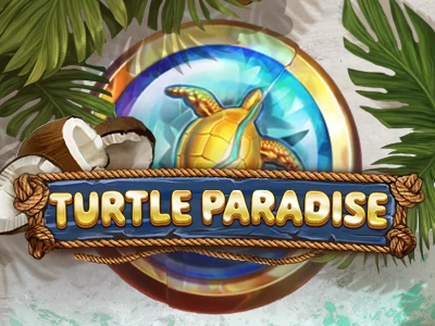 Turtle Paradise Slot Logo