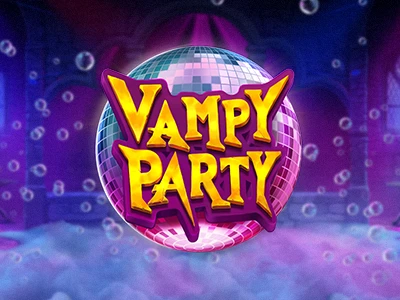 Vampy Party Slot Logo