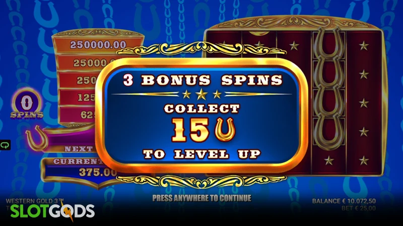 slot feature screenshot