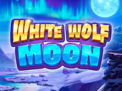 White Wolf Moon Slot Logo