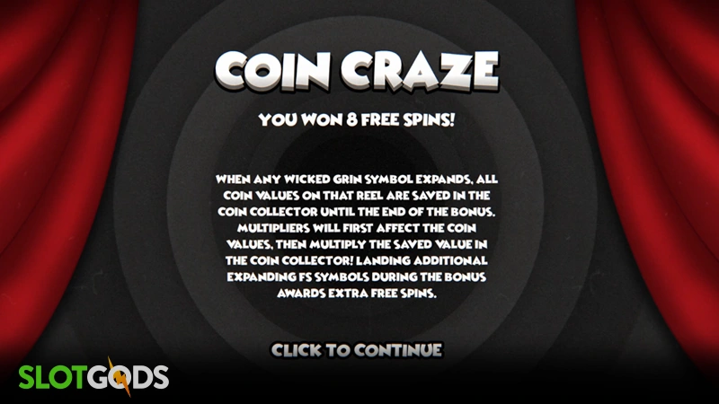 slot feature screenshot