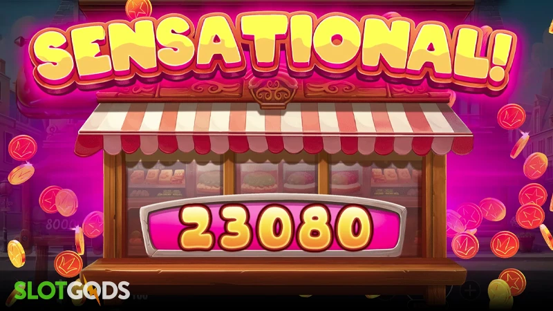 A screenshot of a big win in Wildies slot by Pragmatic Play