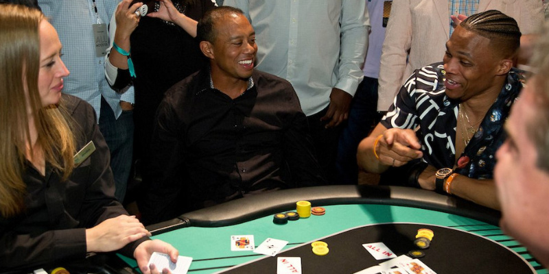 Celebs With A Soft Spot For Gambling - Tiger Woods