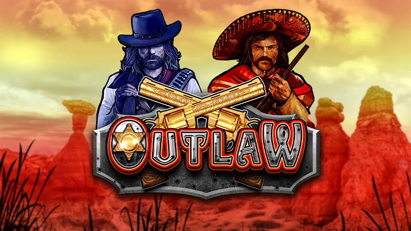 Outlaw slot promotional banner