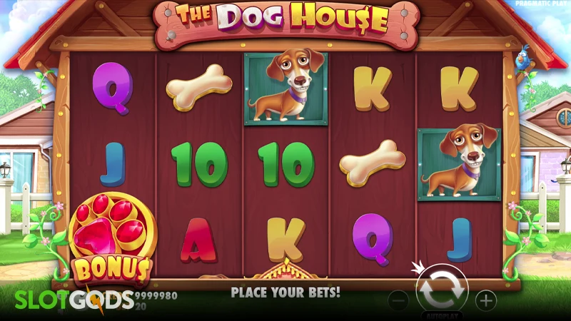 Screenshot of The Dog House by Pragmatic Play