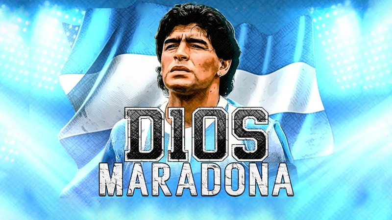 D10S Maradona slot by Blueprint Gaming