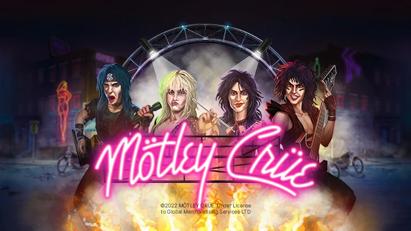 Mötley Crüe slot by Play'n GO