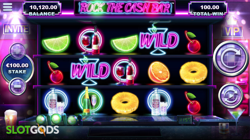 Rock The Cashbar Online Slot by Yggdrasil Screenshot 1
