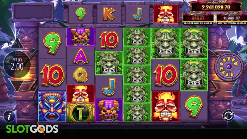 Tiki Treasures Megaways Online Slot By Blueprint Gaming Screenshot 1