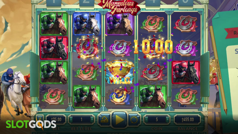 Marvelous Furlongs Online Slot by Habanero Screenshot 2