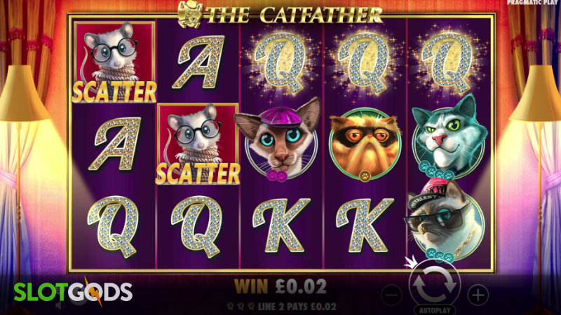 The Catfather Online Slot by Pragmatic Play Screenshot 1