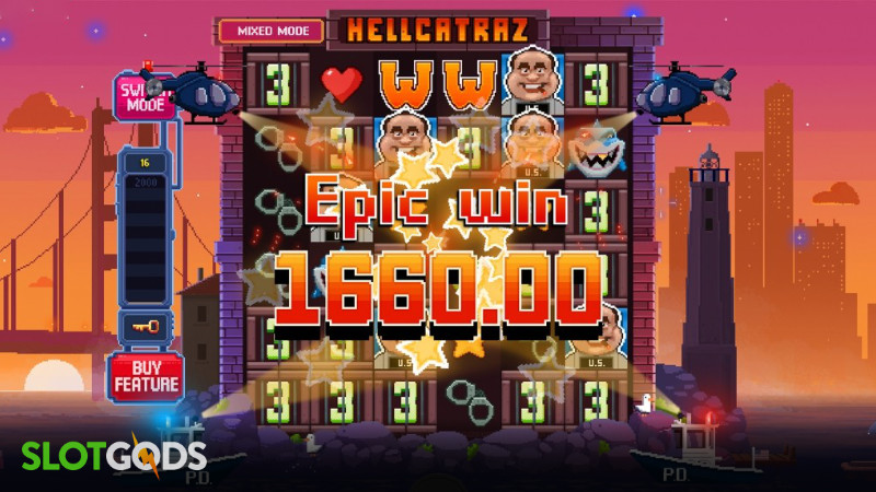 Hellcatraz Online Slot By Relax Gaming Screenshot 3