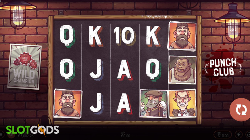 Punch Club Online Slot by Pete & Sons Screenshot 1