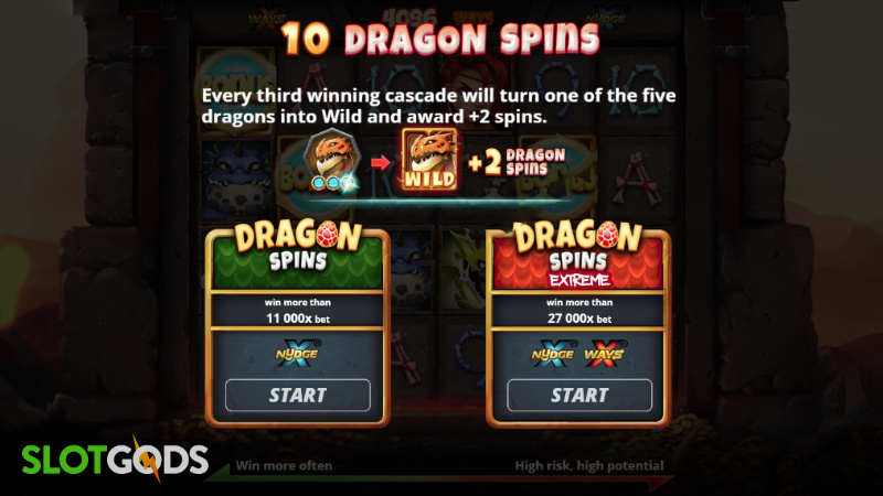 Dragon Tribe Online Slot by Nolimit City Screenshot 4