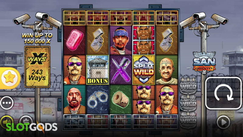 San Quentin xWays Online Slot by Nolimit City Screenshot 1