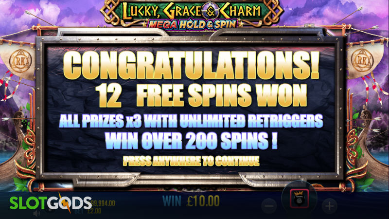 Lucky Grace and Charm Mega Hold & Spin Online Slot by Pragmatic Play Screenshot 2