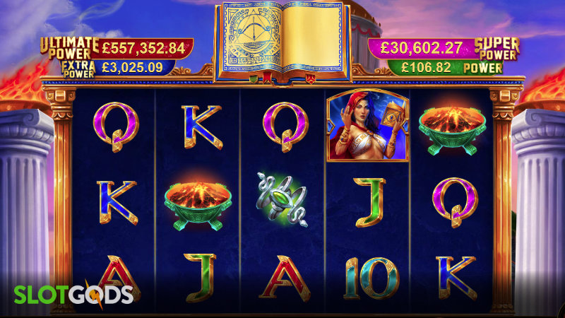 Age of the Gods Book of Oracle Online Slot by Ash Gaming Screenshot 1