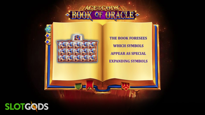 Age of the Gods Book of Oracle Online Slot by Ash Gaming Screenshot 3