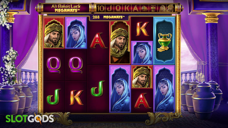 Ali Babas Luck Megaways Online Slot by Red Tiger Gaming Screenshot 1
