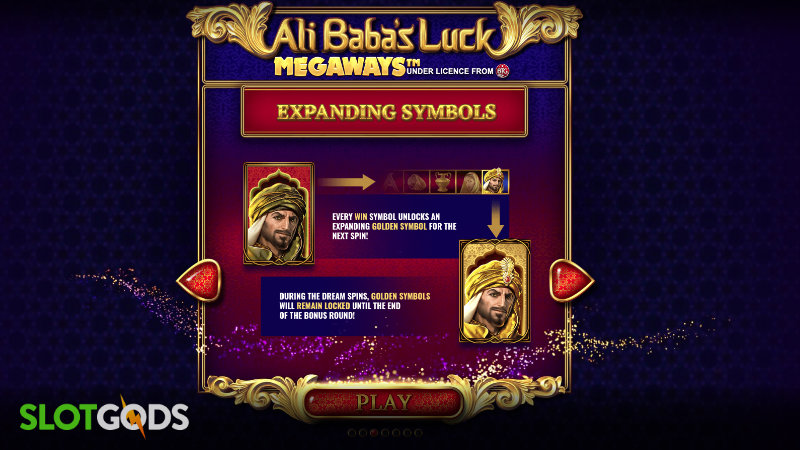 Ali Babas Luck Megaways Online Slot by Red Tiger Gaming Screenshot 2