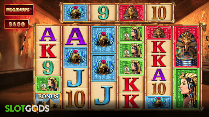 Anubis Wild Megaways Online Slot by Inspired Gaming Screenshot 1