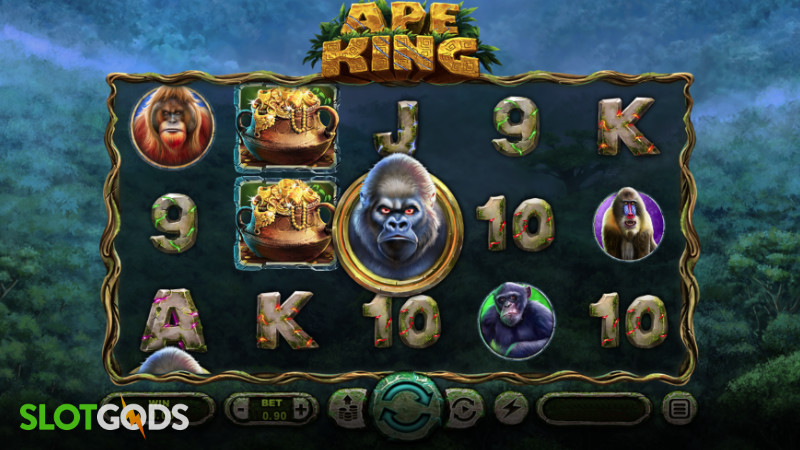 Ape King Online Slot by RealTime Gaming Screenshot 1