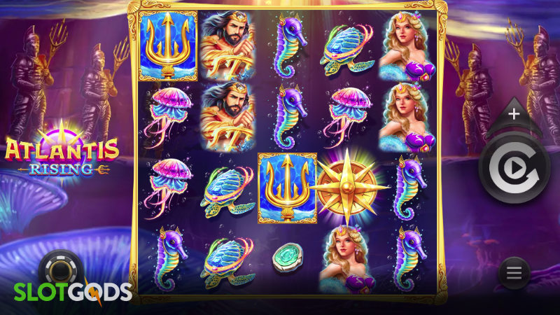 Atlantis Rising Online Slot by Microgaming Screenshot 1