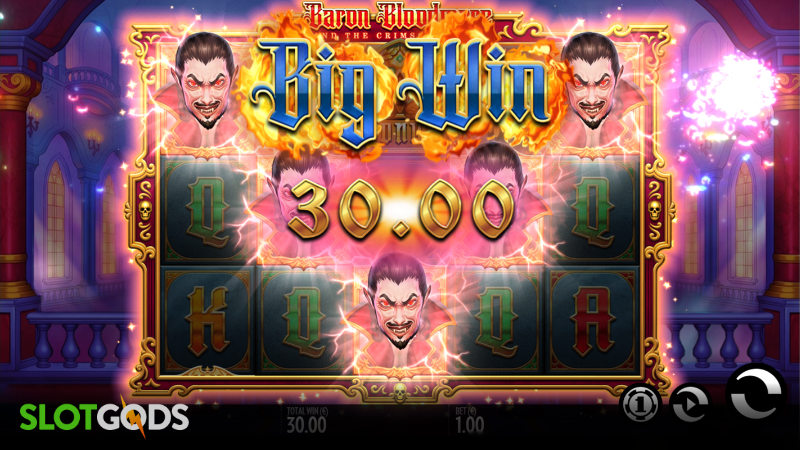 Baron Bloodmore and the Crimson Castle Online Slot by Thunderkick Screenshot 3
