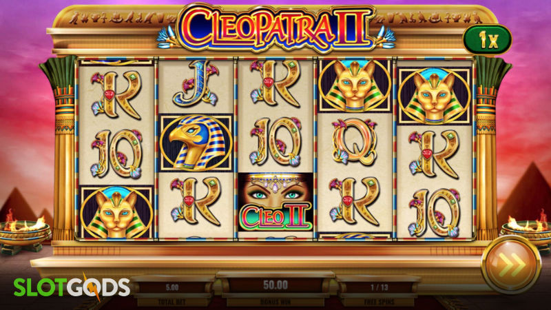 Cleopatra II Online Slot by IGT Screenshot 1