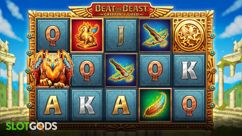 Beat the Beast Griffins Gold Online Slot by Thunderkick Screenshot 1