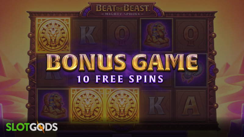 Beat the Beast Mighty Sphinx Online Slot by Thunderkick Screenshot 2