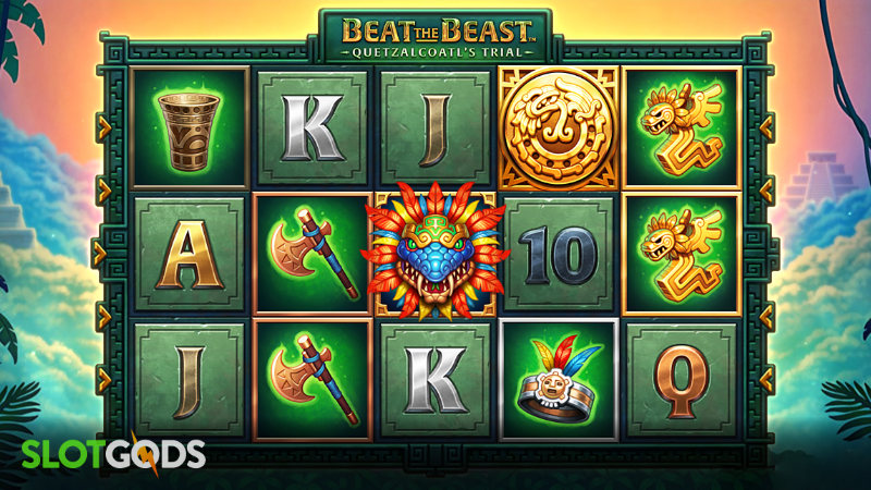 Beat the Beast Quetzalcoatl’s Trial Online Slot by Thunderkick Screenshot 1