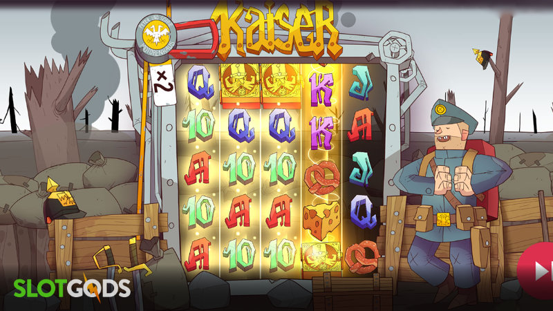Kaiser Online Slot by Pete & Sons Screenshot 1