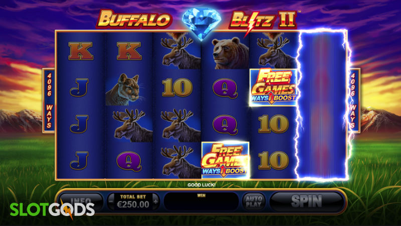 Buffalo Blitz II Online Slot by Playtech Origins Screenshot 3