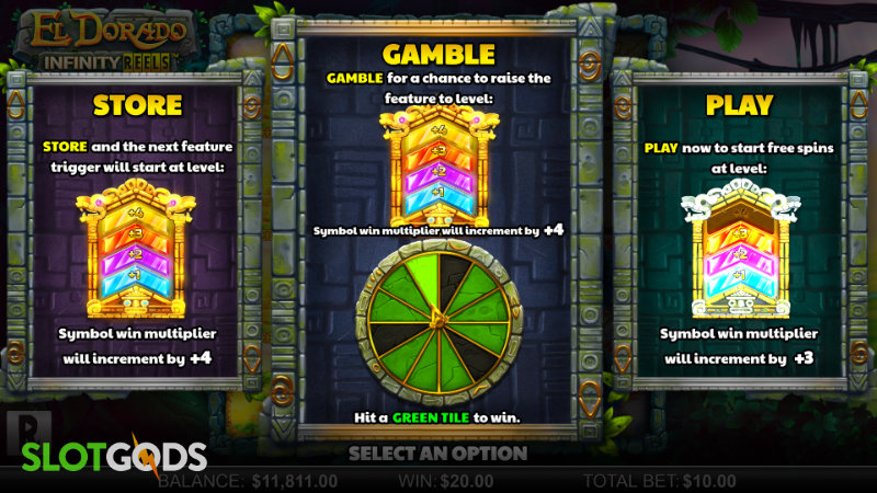 El Dorado Infinity Reels Online Slot by Reel Play Screenshot 2